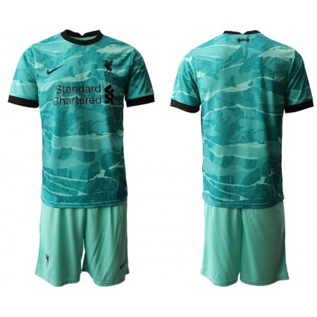 Billige Fotballdrakter Liverpool Barn Bortedraktsett 2020/21 Kortermet